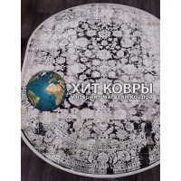 Турецкий ковер Roxanne 17102 Серый овал